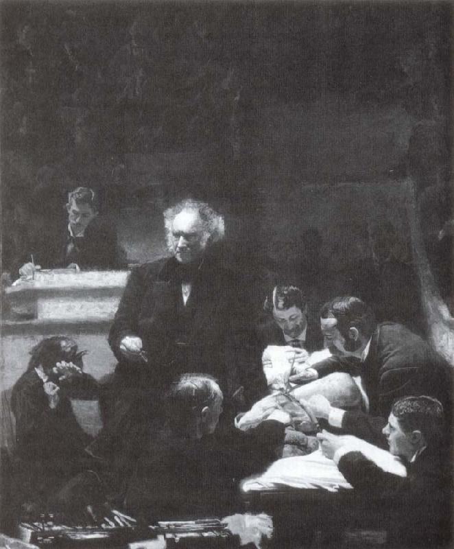 Thomas Eakins Das Agnew praktikum France oil painting art